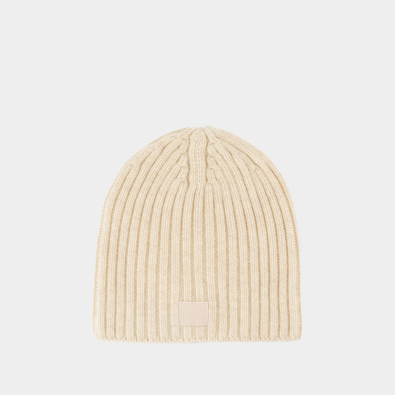 Kubi Yak Beanie - Acne Studios - Wool - Beige