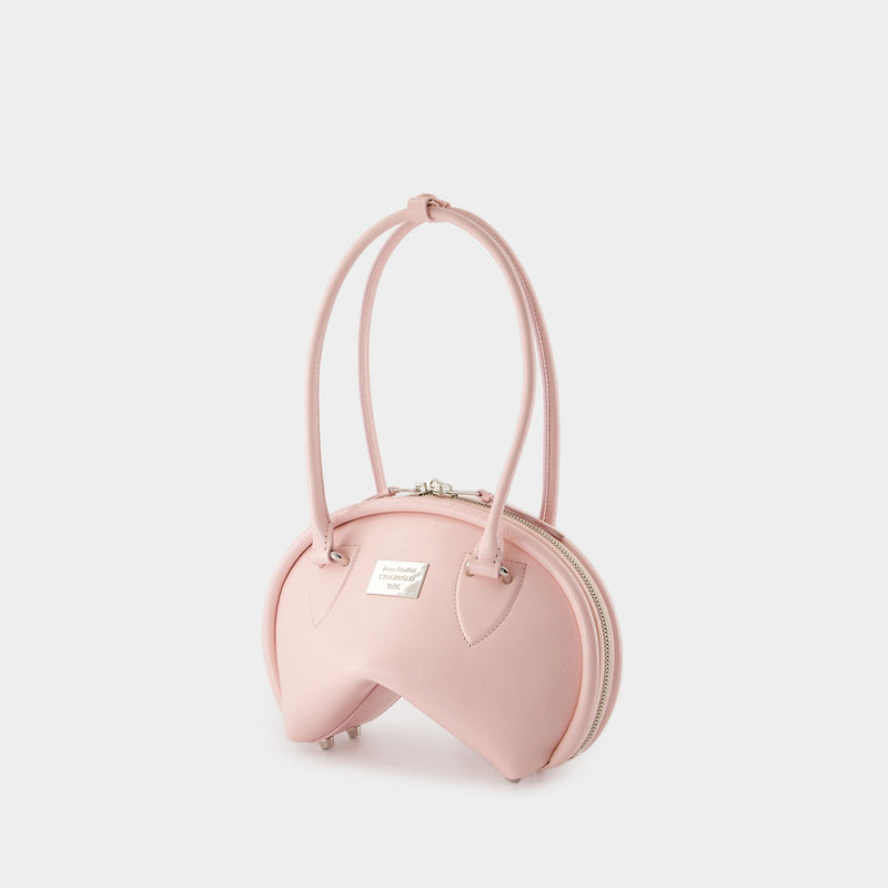 Bowlina Mini Shoulder Bag - Acne Studios - Leather - Pink