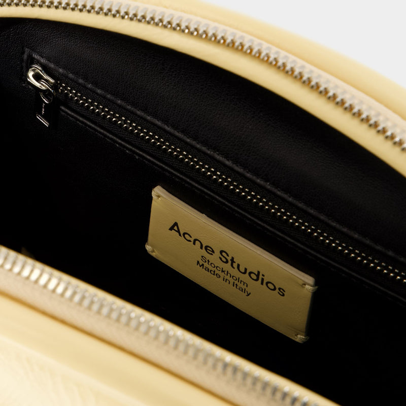 Bowlina Mini Shoulder Bag - Acne Studios - Leather - Yellow