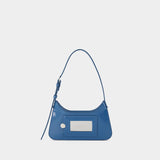 Platt Micro Shoulder Bag - Acne Studios - Leather - Blue