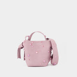 Musubi Mini Crossbody - Acne Studios - Leather - Pink