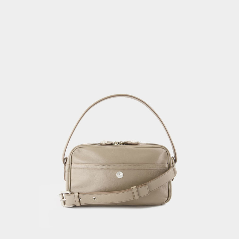 Camero Small Shoulder Bag - Acne Studios - Leather - Beige