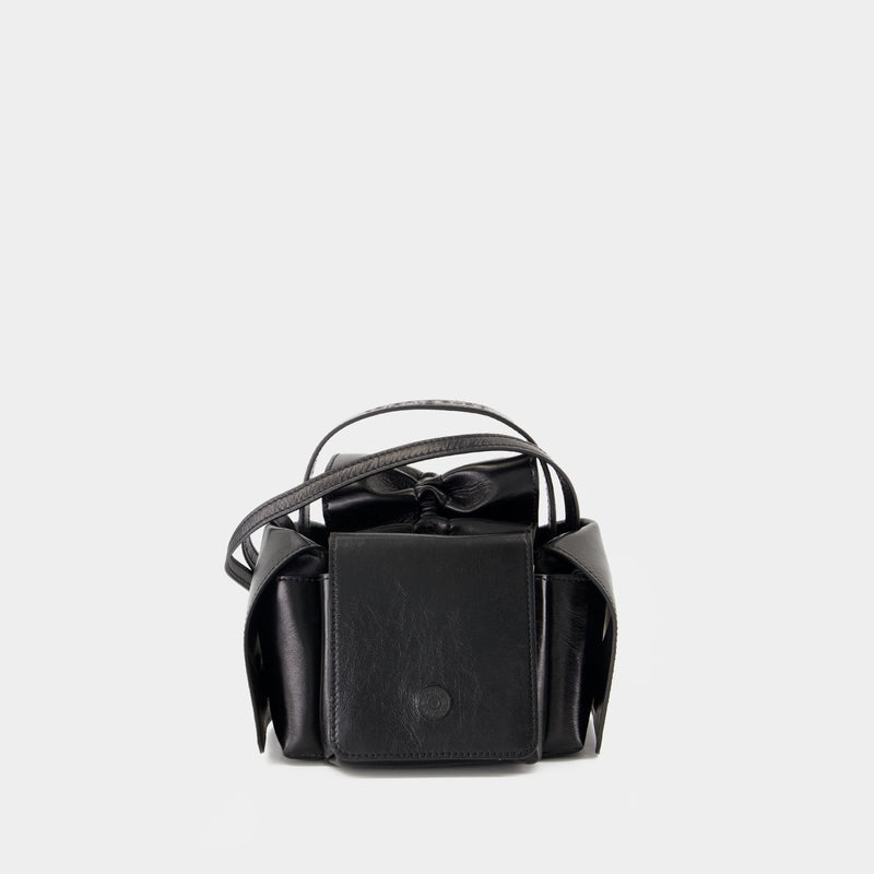 Multipocket Mini Lux Crossbody - Acne Studios - Leather - Black