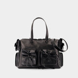 Multipocket Shoulder Bag - Acne Studios - Leather - Black