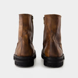 Boots - Acne Studios - Leather - Brown