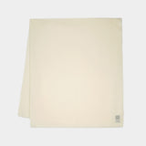 Wide Classic Scarf - TOTEME - Wool - Ivory