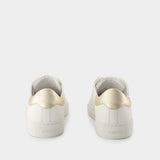 Clean 90 Contrast Sneakers - Axel Arigato - Leather - White/Gold