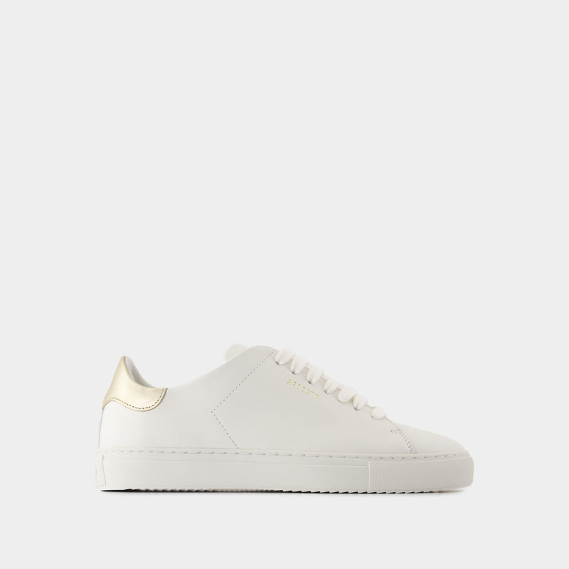 Clean 90 Contrast Sneakers - Axel Arigato - Leather - White/Gold