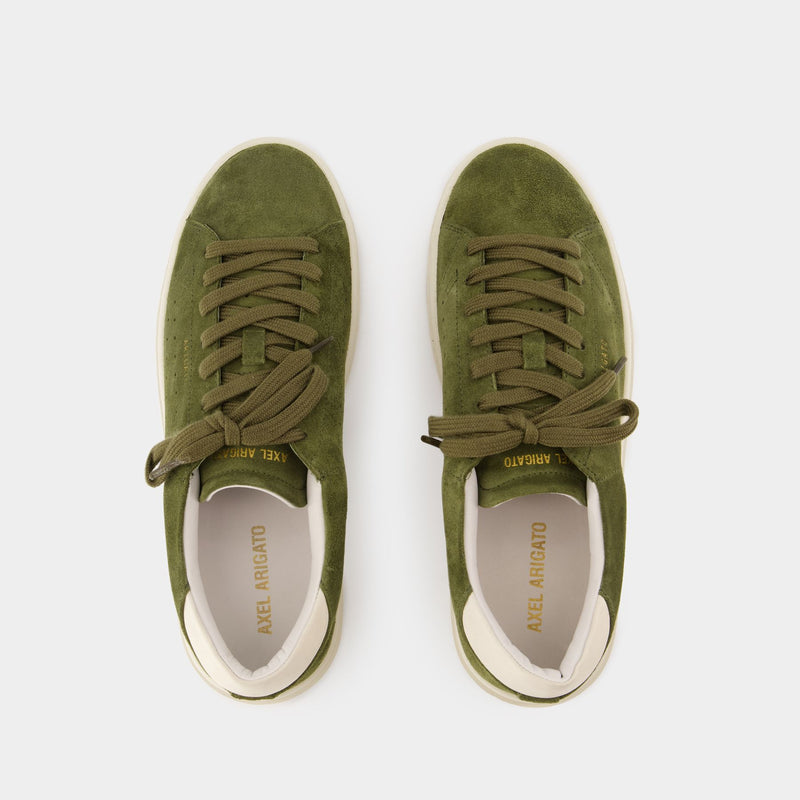 Court Sneakers - Axel Arigato - Suede - Green/White