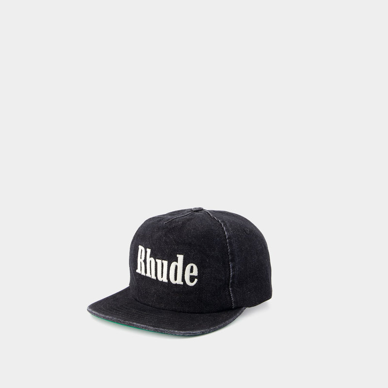 Structured 1 Cap - Rhude - Cotton - Black