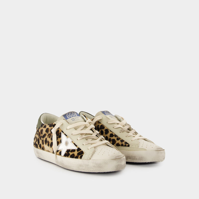 Super Star Sneakers - Golden Goose Deluxe Brand - Leather - Printed