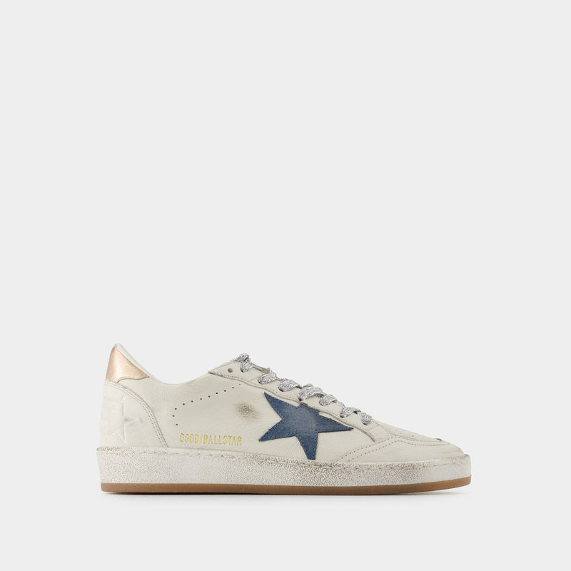 Ballstar Sneakers - Golden Goose Deluxe Brand - Leather - White