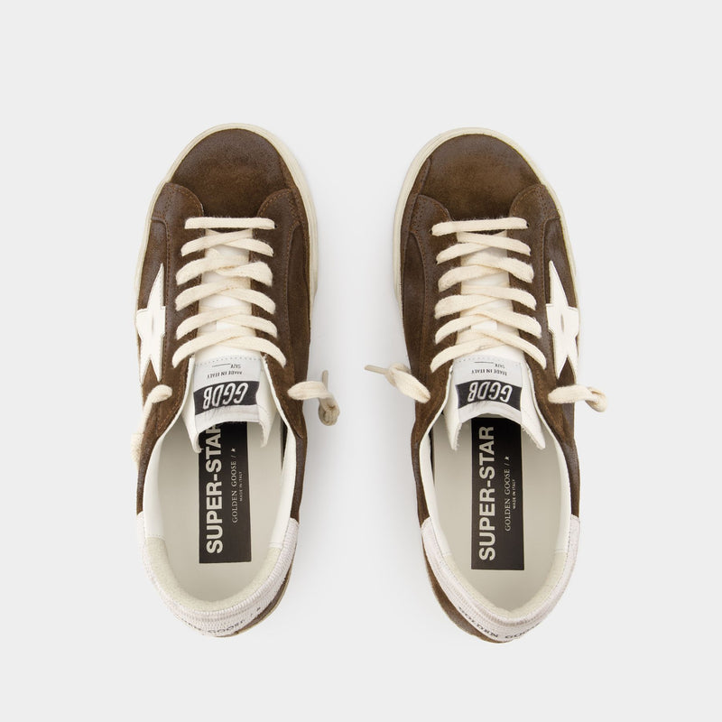 Golden goose deluxe brand superstar leather sneakers on sale