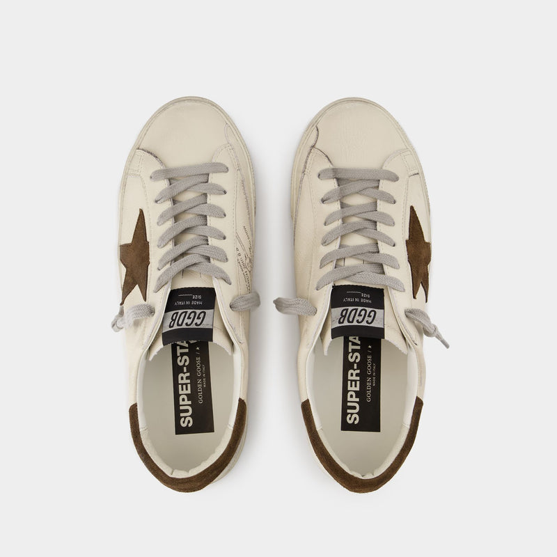 Super Star Sneakers - Golden Goose Deluxe Brand - Leather - White