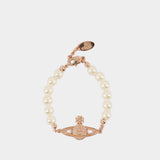 Mini Bas Relief Bracelet - Vivienne Westwood - Metal - Gold