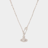 Lucrece Pendant - Vivienne Westwood - Silver - White