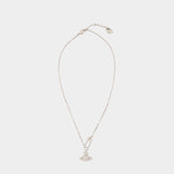 Lucrece Pendant - Vivienne Westwood - Silver - White