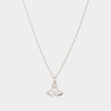 Reina Pendant - Vivienne Westwood - Silver - White