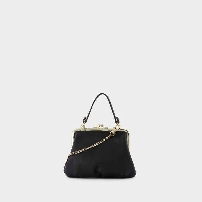 Granny Frame Purse - Vivienne Westwood - Leather - Black