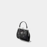 Granny Frame Purse - Vivienne Westwood - Leather - Black