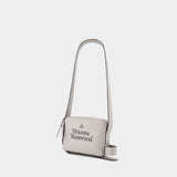 Carrie Camera Crossbody - Vivienne Westwood - Leather - Grey