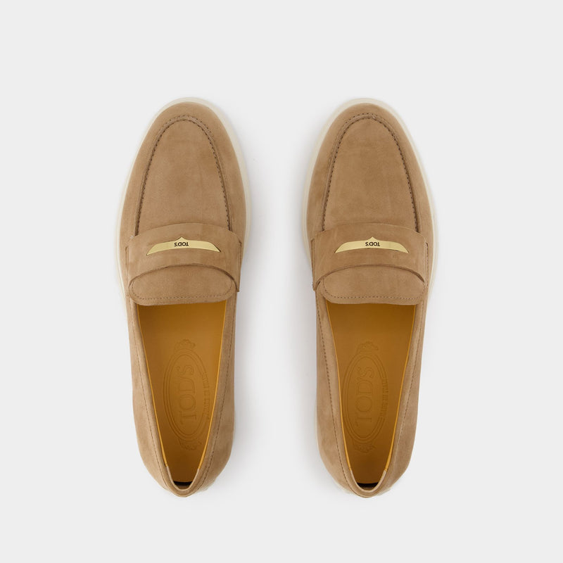 Gomma Leggero Loafer - Tod's - Rubber - Brown