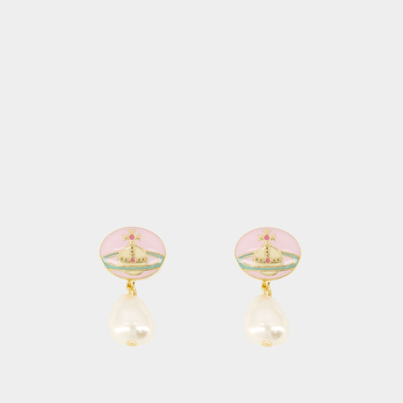 Loelia Earrings - Vivienne Westwood - Brass - Gold