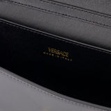 Medusa 95 Wallet On Chain - Versace - Leather - Black