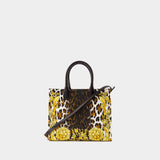 Medusa Totes Crossbody - Versace - Leather - Black