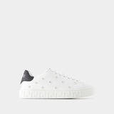 Sneakers - Versace - Leather - White