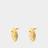 Earrings - Versace - Metal - Gold