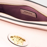 Mini Vitello Shoulder Bag - Versace - Leather - Pink