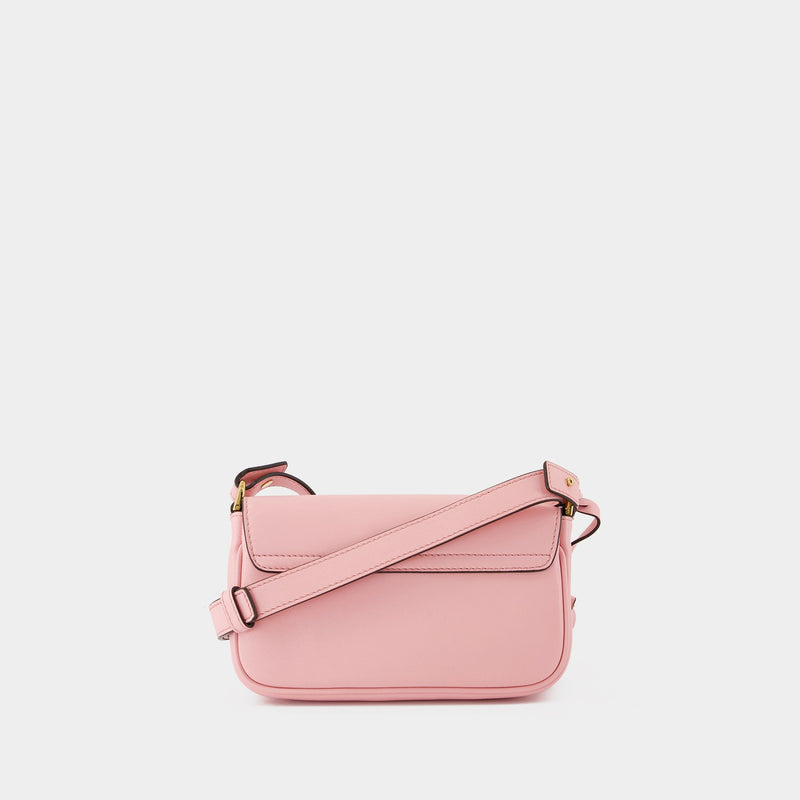 Mini Shoulder Bag - Versace - Leather - Pink