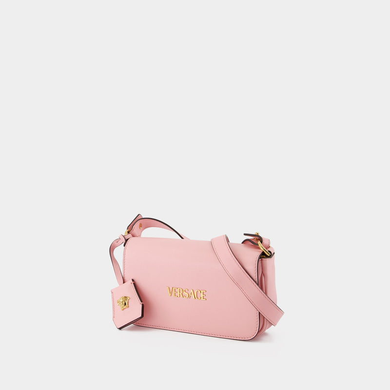 Mini Shoulder Bag - Versace - Leather - Pink