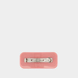 Hair clip - Versace - Pvc - Pink