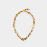 Greca Necklace - Versace - Metal - Gold