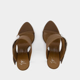 Ludhovica 105 Sandals - Giuseppe Zanotti - Leather - Brown