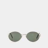 Sl 692 Sunglasses - Saint Laurent - Metal - Silver