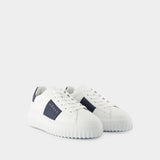 H-Stripes New H Band Sneakers - Hogan - Leather - White