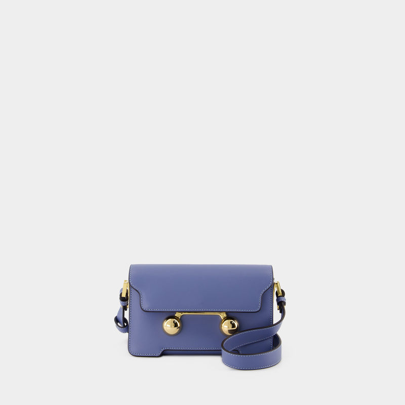 Mini Shoulder Bag - Marni - Leather - Blue