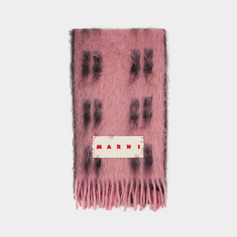 Scarf - Marni - Wool - Pink