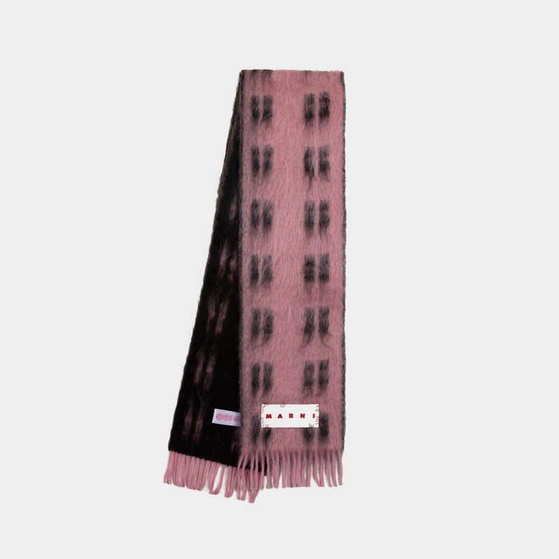 Scarf - Marni - Wool - Pink