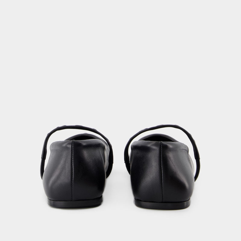 Mary Jane Sneakers - Marni - Leather - Black