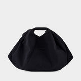 Japanese Shoulder Bag - MM6 Maison Margiela - Cotton - Black