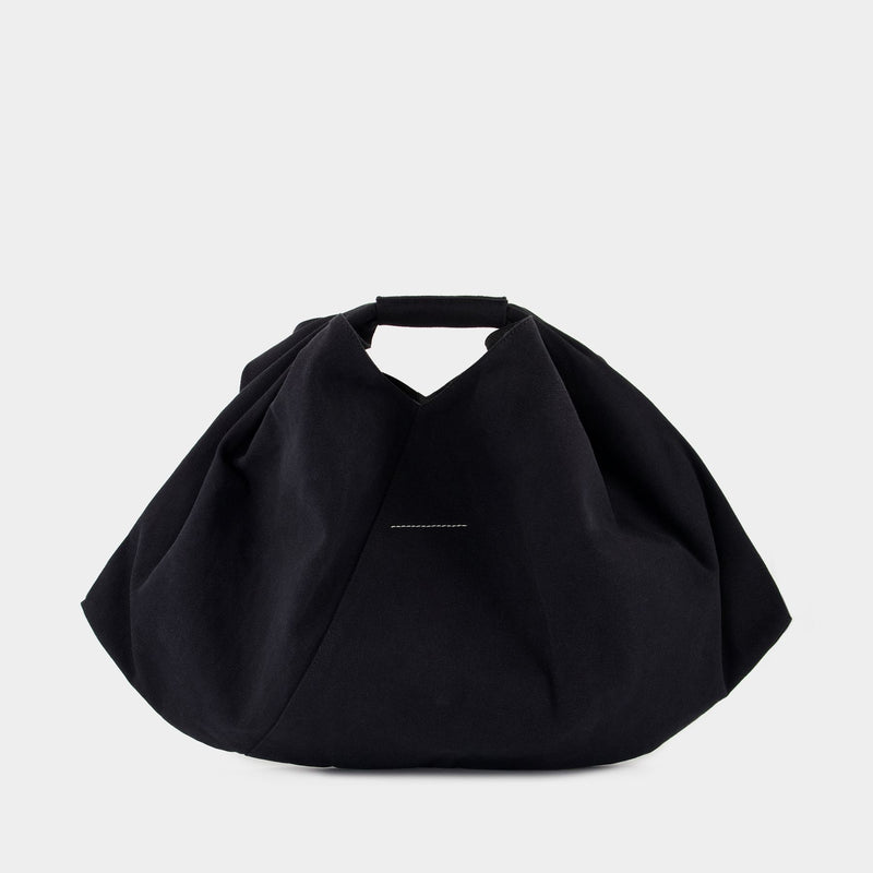 Japanese Shoulder Bag - MM6 Maison Margiela - Cotton - Black