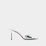 Lidia 70 pumps - Paris Texas - Leather - Silver