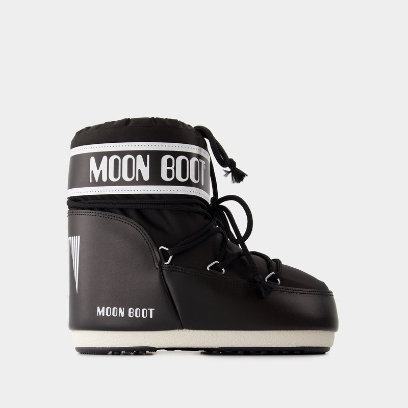 Icon Low Boots - Moon Boot - Synthetic - Black