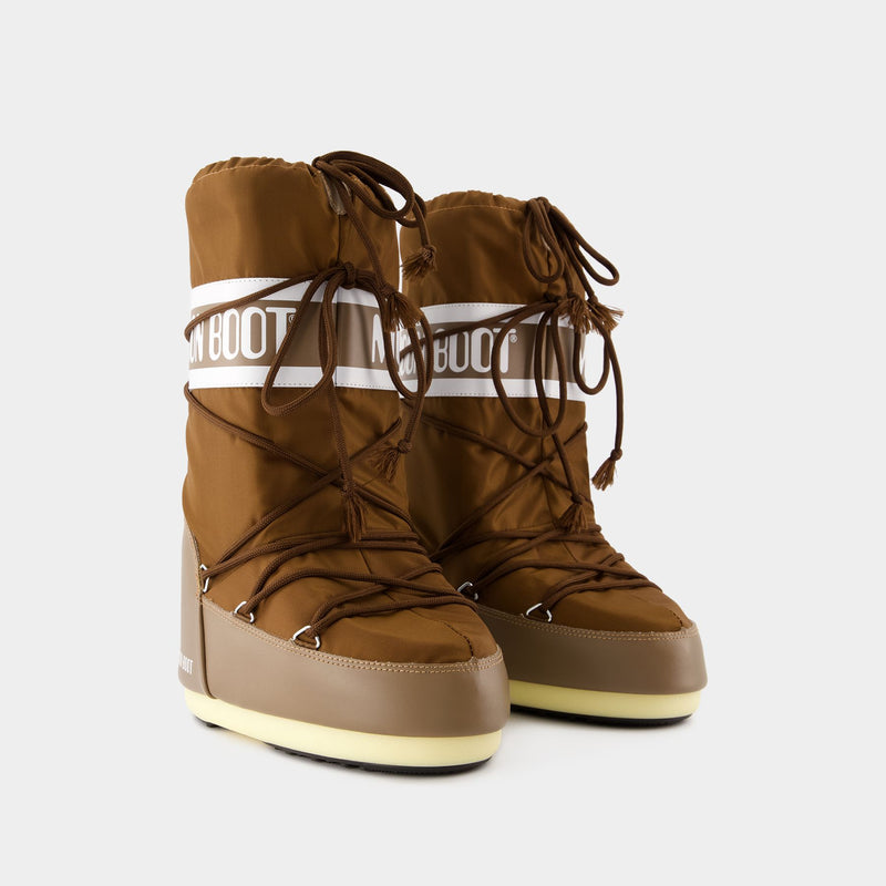 Icon Boots - Moon Boot - Synthetic - Brown