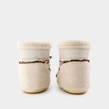 Icon Low Beads Boots - Moon Boot - Synthetic - Beige