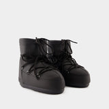 Icon Low Boots - Moon Boot - Synthetic - Black